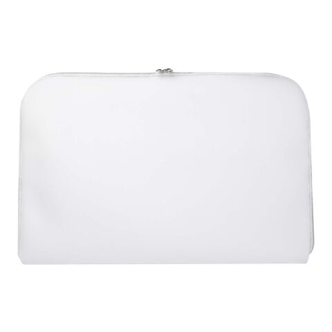 Pochette pour ordinateur portable Mila 17&quot; avec sublimation blanc-blanc | sans marquage | non disponible | non disponible
