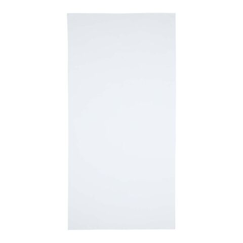 Serviette légère Haldi en RPET avec impression par sublimation de 70x140&nbsp;cm Blanc | sans marquage | non disponible | non disponible