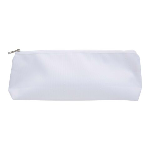 Trousse à crayons Ekki en RPET avec impression par sublimation Blanc | sans marquage | non disponible | non disponible