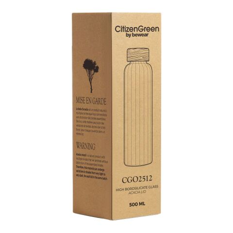 Citizen Green Purflow 500 ml Flasche aus Borosilikatglas blanc