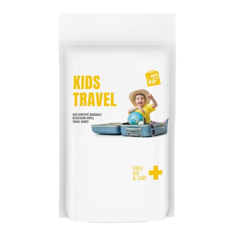 Kit de voyage MyKit pour enfant avec pochette en papier blanc | sans marquage | non disponible | non disponible