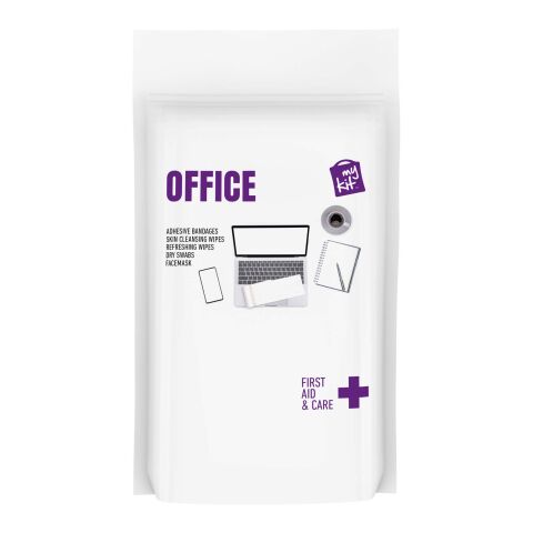 Kit de premiers secours MyKit de bureau avec pochette en papier Blanc | sans marquage | non disponible | non disponible