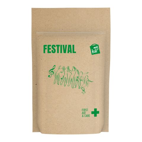 MiniKit Festival en pochette papier Marron kraft | non disponible | sans marquage | non disponible | non disponible