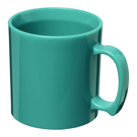 Mug en plastique Standard 300 ml Vert eau | sans marquage | non disponible | non disponible