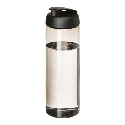 Bouteille H2O Vibe de sport avec couvercle à clapet - 850&nbsp;ml Charbon-Noir | sans marquage | non disponible | non disponible