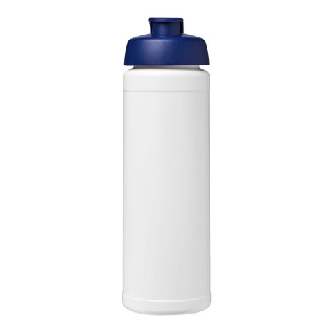 Bouteille de sport Baseline Rise de 750&nbsp;ml recyclée avec couvercle rabattable Translucide-Bleu | sans marquage | non disponible | non disponible