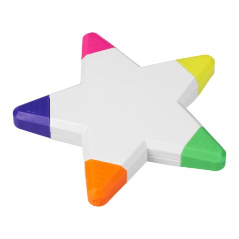 Surligneur étoile Solvig Standard | Translucide | sans marquage | non disponible | non disponible