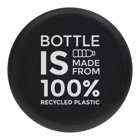 Bouteille H2O Eco Base colorée transparente avec couvercle vissé - 650 ml Charbon-Noir | sans marquage | non disponible | non disponible