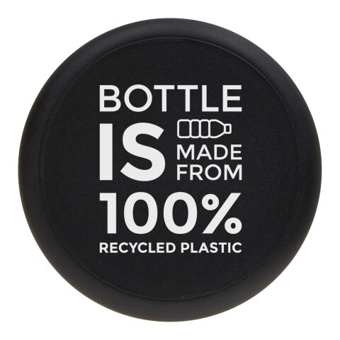 Bouteille H2O Eco Base colorée transparente avec couvercle vissé - 650 ml Blanc-Noir | sans marquage | non disponible | non disponible