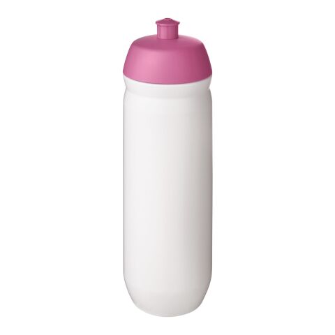Bouteille HydroFlex™ de sport en plastique - 750 ml Magenta-Blanc | sans marquage | non disponible | non disponible