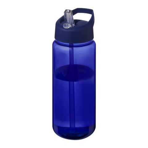 Bouteille de sport H2O Active® Octave Tritan™ de 600 ml avec couvercle à bec verseur Bleu-Bleu | sans marquage | non disponible | non disponible