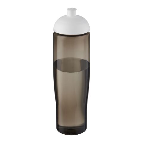 Bouteille de sport H2O Active® Eco Tempo de 700&nbsp;ml avec couvercle dôme Blanc-Charbon | sans marquage | non disponible | non disponible