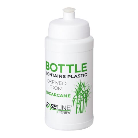 Bouteille de sport Baseline&nbsp;Plus&nbsp;Renew de 500&nbsp;ml Blanc | sans marquage | non disponible | non disponible