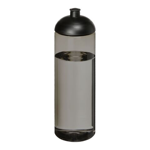 Bouteille de sport H2O Active® Eco Vibe de 850 ml avec couvercle dôme Charbon-Noir | sans marquage | non disponible | non disponible