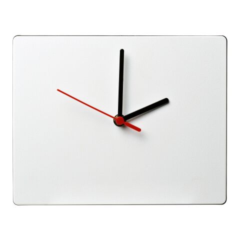 Horloge murale Brite-Clock® rectangulaire Noir | sans marquage | non disponible | non disponible