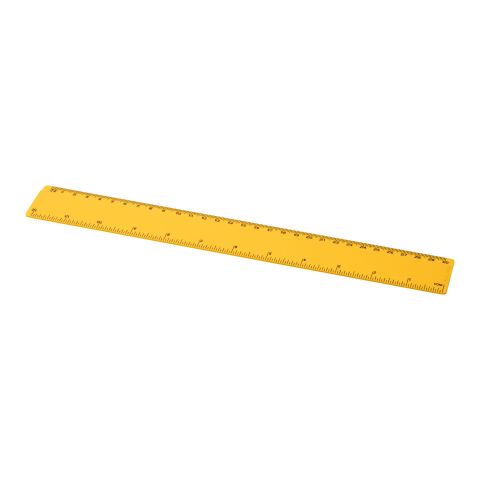 Règle en plastique Renzo 30 cm Jaune | sans marquage | non disponible | non disponible