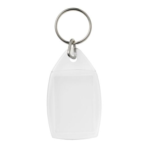 Porte-clefs plastique Access blanc | sans marquage | non disponible | non disponible