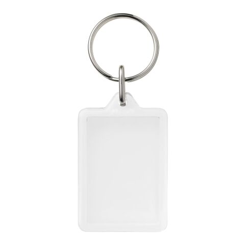 Porte-clefs plastique Midi compact blanc | sans marquage | non disponible | non disponible
