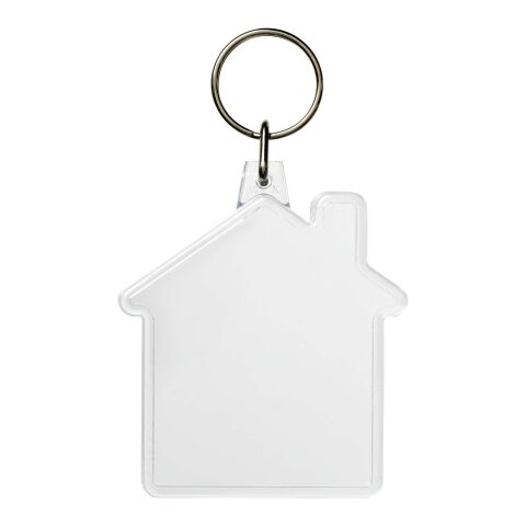 Porte-clefs Combo en forme de maison Blanc | sans marquage | non disponible | non disponible