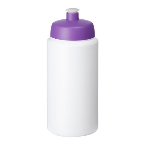 Bouteille Baseline® Plus avec couvercle sport et bandeau antidérapant - 500 ml Translucide-Violet | sans marquage | non disponible | non disponible