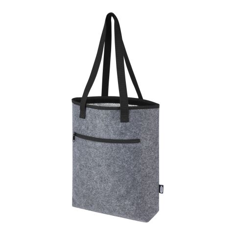 Sac shopping isotherme Felta GRS en feutrine recyclée de 12 L Standard | Gris | sans marquage | non disponible | non disponible | non disponible