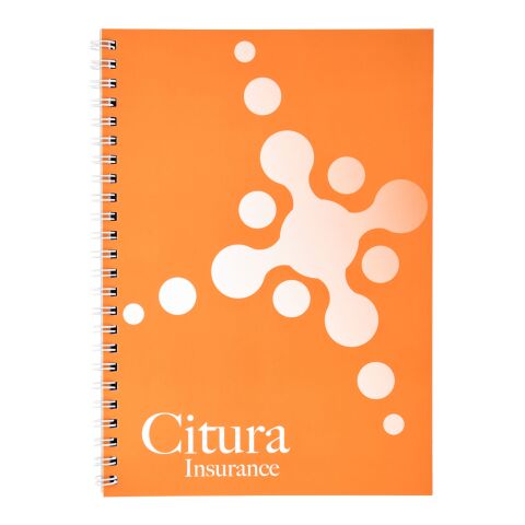 Carnet de note à spirales A5 - pages blanches blanc | sans marquage | non disponible | non disponible