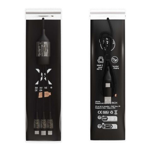 SCX.design C50 100 W/5 A 5-in-1 Schnellladekabel mit Digitalanzeige Standard | Noir | sans marquage | non disponible | non disponible