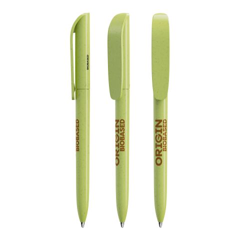 BIC® Super Clip Origin Vert pomme | non disponible | Sérigraphie 1 couleur | Corps-centré clip | 20.00 mm x 40.00 mm