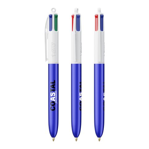 BIC® 4 Couleurs Glacé Blanc-bleu