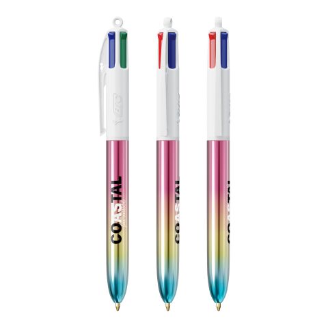 BIC® 4 Couleurs® Gradient rose-jaune-turquoise