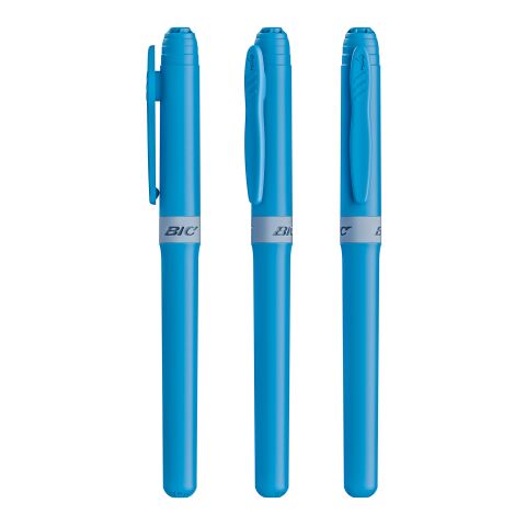 BIC® Brite Liner® Grip Surligneur Bleu ciel | Sérigraphie 1 couleur | Capuchon-arrière clip | 15.00 mm x 25.00 mm