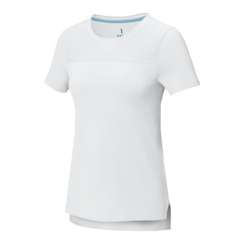 T-shirt Borax à manches courtes et en cool fit recyclé GRS pour femme Standard | Blanc | XS | sans marquage | non disponible | non disponible | non disponible