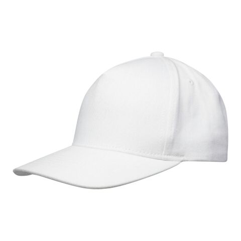 Casquette recyclée Onyx Aware™ 5 panneaux Standard | Blanc | sans marquage | non disponible | non disponible | non disponible