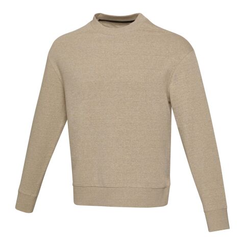 Sweater recyclé Jet unisexe Aware™ Standard | Oatmeal | M | sans marquage | non disponible | non disponible | non disponible