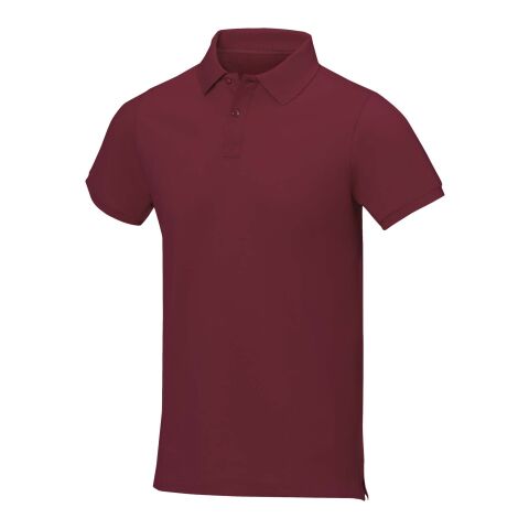 Polo manches courtes Calgary Bordeaux profond | XS