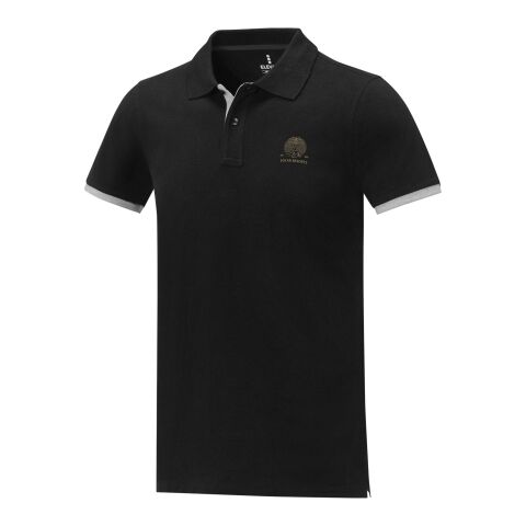 Polo Morgan manches courtes deux tons homme Standard | Noir | M | sans marquage | non disponible | non disponible | non disponible
