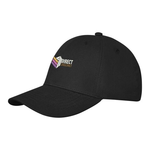 Casquette Davis 6 panneaux Standard | Noir | sans marquage | non disponible | non disponible | non disponible