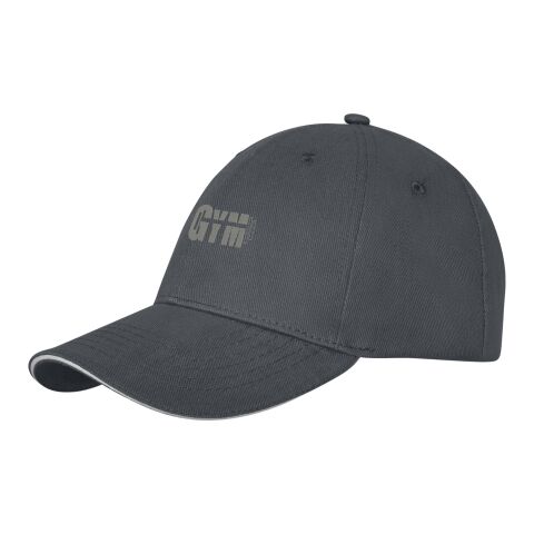Casquette sandwich Darton 6 panneaux Standard | Gris storm | sans marquage | non disponible | non disponible | non disponible