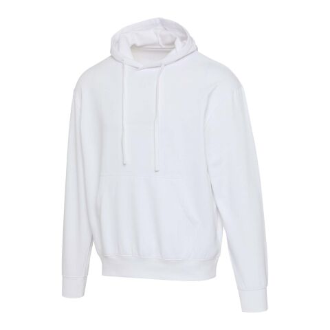 Sweat à capuche oversize unisexe en coton bio certifié OCS Boris de 280&nbsp;g/m2 Standard | Blanc | XXS | sans marquage | non disponible | non disponible | non disponible