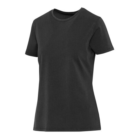 T-shirt femme délavé à manches courtes Nanaimo de 160&nbsp;g/m2 Standard | Noir | XS | sans marquage | non disponible | non disponible | non disponible