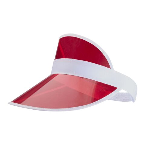 Casquette Bright avec visière transparente Rouge | sans marquage | non disponible | non disponible | non disponible