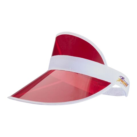Casquette Bright avec visière transparente Standard | Rouge | sans marquage | non disponible | non disponible | non disponible
