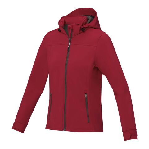 Veste Softshell recyclée GRS pour femme de Langley Rouge | XXS