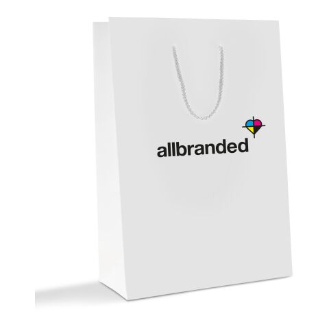 Sac papier avec cordelettes, format portrait 30 x 40 cm sans marquage | mat | 16 - jaune ensoleillé