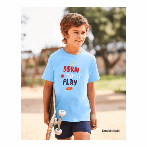 T-shirt Valueweight pour enfants noir | 104 cm | non disponible | non disponible | non disponible