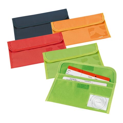 AIRLINE. Porte-documents de voyage en 600D Bleu | sans marquage