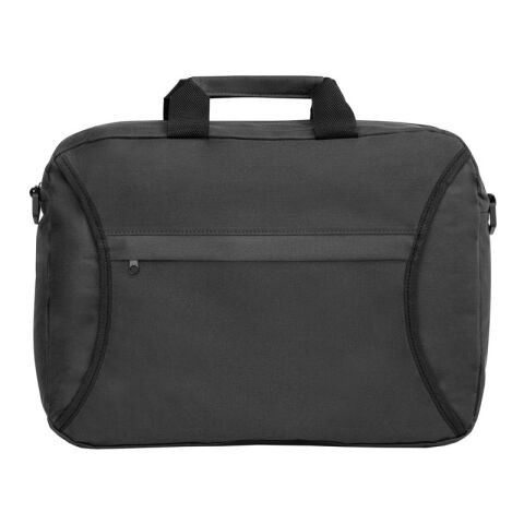 SEOUL. Porte-documents multifonction en 600D Noir | sans marquage