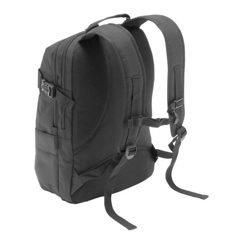 ZIPPERS BPACK. Sac à dos pour ordinateur portable 15.6&#039;&#039; en 840D jacquard et 300D Noir | sans marquage | non disponible | non disponible