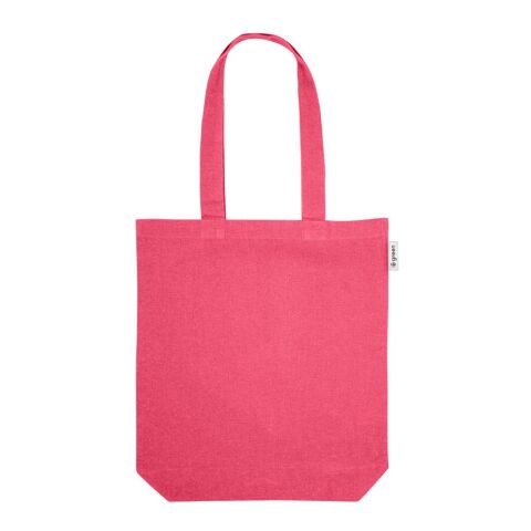MERIDA. Sac (220 g/m²) en coton (50%), coton recyclé (30%) et polyester (20% rPET) Rose | sans marquage
