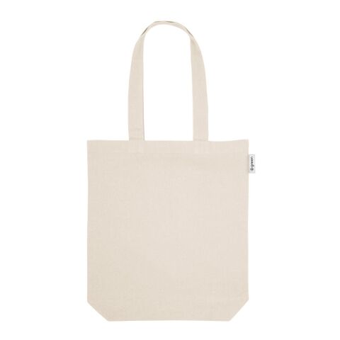 GIRONA. Sac en coton (50%), coton recyclé (30%) et polyester (20% rPET) (220 g/m²) Beige | sans marquage